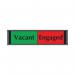 Sliding Sign VacantEngaged Self Adhesive V6DBVE UP00728