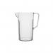 The SECO Jugs Clear Polycarbonate 1.4 Litre Jug with Lid is a durable and practical choice for any kitchen. This jug is completely dishwasher safe and has a 1.4 litre capacity, making it perfect for everyday use. Its sleek design and clear material allow for easy visibility of contents. The lid ensures spill-free pouring and easy storage.