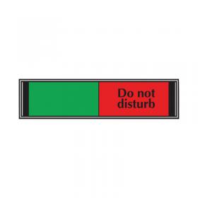 Sliding Sign Do Not Disturb 225x52mm V6DB/DD UP21361