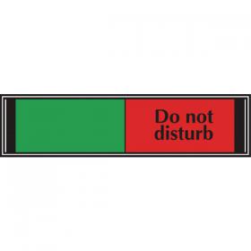 Sliding Sign Do Not Disturb 225x52mm V6DB/DD UP21361