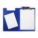 Seco Clipboard Foldover A4 Plus Blue 570-PVC-BU UP29364