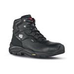 U.Power Drop Safety S3 Non Metallic Leather Upper Waterproof Boots 1 Pair Black 06.5 UPW28439