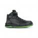 U.Power Niagara Safety S3 Carbon Neutral Mico-Fibre Upper Boot 1Pr Black 6 UPRI1032406 UPW47095