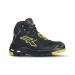 U.Power Cosmo Safety S3 Aluminium Toe Cap Leather Upper Boot 1Pr Black 5 UPRL1052405 UPW47403