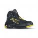 U.Power Cosmo Safety S3 Aluminium Toe Cap Leather Upper Boot 1Pr Black 8 UPRL1052408 UPW47407