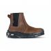 U.Power Cambrian Mid Cut Safety S3 Composite Toe Leather Upper Boot 1Pr Brown 6.5 UPRL1056406.5 UPW48734