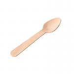 Economy Disposable Birch Wood Teaspoon 11cm (Pack of 100) F90223-0 UTP51314