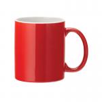 Utopia Pure White Straight Sided Mug 12oz Red (Pack of 12) E90039-00-B01012 UTP51855