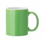 Utopia Pure White Straight Sided Mug 12oz Green (Pack of 12) E90042-00-B01012 UTP51858