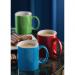 Utopia Pure White Straight Sided Mug 12oz Green (Pack of 12) E90042-00-B01012 UTP51858