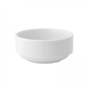 Utopia Tableware Pure White Stacking Soup Bowl 10oz Pack of 6