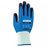 Uvex Unilite 7710F Safety Gloves (Pack of 10) Blue 07 UV08436