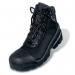 Uvex Quatro S3 Steel Toe Cap Boots 1Pr Black 12 UV8401212 UV47381