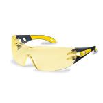 Uvex Pheos Safety Spectacles (Pack of 10) Amber UV49551