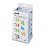 Uvex Hi-Com UnCorded Dispenser Refill Earplugs (Pack of 300) Green UV50128