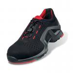 Uvex 1 X-Tended Support S1 Non Metallic Toe Protection Shoe 1 Pair Black/Red 04 UV52923