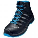 Uvex 2 Trend Safety S3 Steel Toe Cap Boot 1Pr BlackBlue 5 UV6935205 UV76968