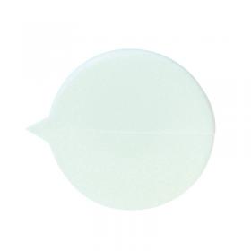 GoSecure Security Seals Plain Round White (Pack of 500) S1W VAL06770