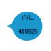 GoSecure Security Seals Numbered Round Blue (Pack of 500) S3B VAL06850