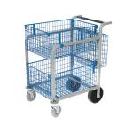 GoSecure Large Mail Trolley (2 x Wire Baskets) MT3 VAL06853