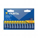 Varta Longlife Power AA Alkaline Battery 1.5V (Pack of 12) 4906121782 VAR06727