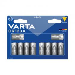 Varta Lithium Battery CR123ACR17345 3V Cylindrical (Pack of 10) 6205301461 VAR99560