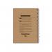 Rhino Recycled Wirebound Notebook 160 Pages 8mm Ruled A5 (Pack of 5) SRTWA5 VC41955