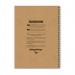 Rhino Recycled Wirebound Notebook 160 Pages 8mm Ruled A4 (Pack of 5) SRTWA4 VC41956