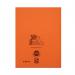 Rhino Exercise Book 10mm Square 80P 9x7 Orange (Pack of 100) VC46834 VC46834