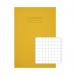 Rhino Exercise Book 10mm Square 64P A4 Yellow (Pack of 50) VC48405 VC48405