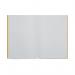 Rhino Exercise Book 10mm Square 64P A4 Yellow (Pack of 50) VC48405 VC48405