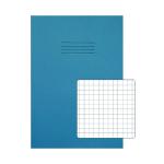 Rhino Exercise Book 7mm Square 80P A4 Light Blue (Pack of 50) VC48418 VC48418