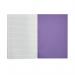 Rhino Exercise Book 8mm Ruled 80 Pages A4 Purple (Pack of 50) VC48471 VC48471