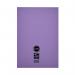 Rhino Exercise Book 8mm Ruled 80 Pages A4 Purple (Pack of 50) VC48471 VC48471