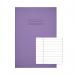 Rhino Exercise Book 8mm Ruled 80 Pages A4 Purple (Pack of 50) VC48471 VC48471