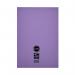 Rhino Exercise Book 8mm Ruled 80 Pages A4 Purple (Pack of 50) VC48471 VC48471