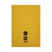 Rhino Exercise Book 8mm Ruled 80 Pages A4 Yellow (Pack of 50) VC48472 VC48472