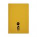 Rhino Exercise Book 8mm Ruled 80 Pages A4 Yellow (Pack of 50) VC48472 VC48472