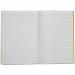 Rhino Exercise Book 8mm Ruled 80 Pages A4 Yellow (Pack of 50) VC48472 VC48472