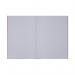 Rhino Exercise Book Plain 80 Pages A4 Pink (Pack of 50) VC48483 VC48483