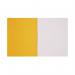 Rhino Exercise Book Plain 80 Pages 9x7 Yellow (Pack of 100) VC48990 VC48990