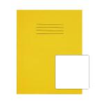 Rhino Exercise Book Plain 80 Pages 9x7 Yellow (Pack of 100) VC48990 VC48990