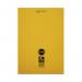 Rhino Exercise Book 5mm Square 80 Pages A4 Yellow (Pack of 50) VC49676 VC49676