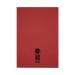 Rhino Exercise Book A4+ Plain 80 Pages Red (Pack of 50) VC50452 VC50452
