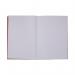 Rhino Exercise Book Plain 48 Pages A4+ Red (Pack of 50) VDU048-010-0 VC51156