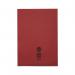 Rhino Exercise Book 8mm Ruled with Margin 80 Pages A4+ Red (Pack of 50) VDU080-200-4 VC51165