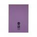 Rhino Exercise Book 80 Page 13x9in 8mm Ruled Purple Contract (Pack of 50) VDUV080-214-6 VC51222