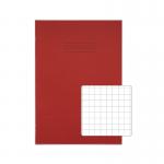 Rhino Exercise Book 80 Page 13x9in 10mm Squares Red Contract (Pack of 50) VDUV080-301-0 VC51226