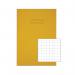 Rhino Exercise Book 80 Page A4 10mm Squares Yellow Contract (Pack of 50) VEXV668-215-0 VC51234