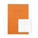 Rhino Exercise Book 80 Page A4 10mm Squares Orange Contract (Pack of 50) VEXV668-268-6 VC51235